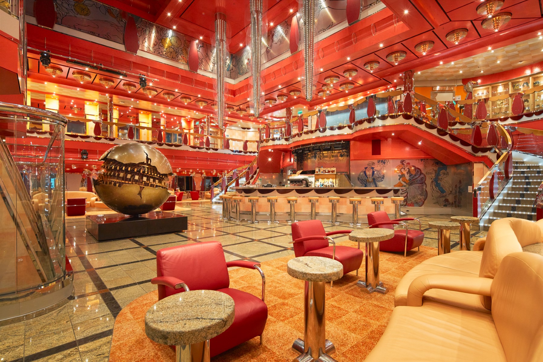 MyCruise Costa-Cruises Deliziosa Offentlige-arealer Barer-lounger-atrium2